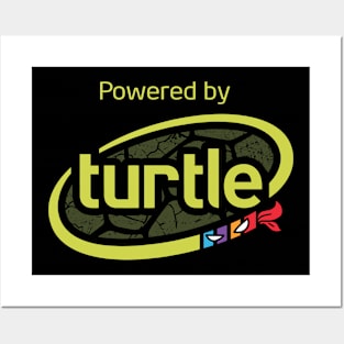 Powered By Turtle Posters and Art